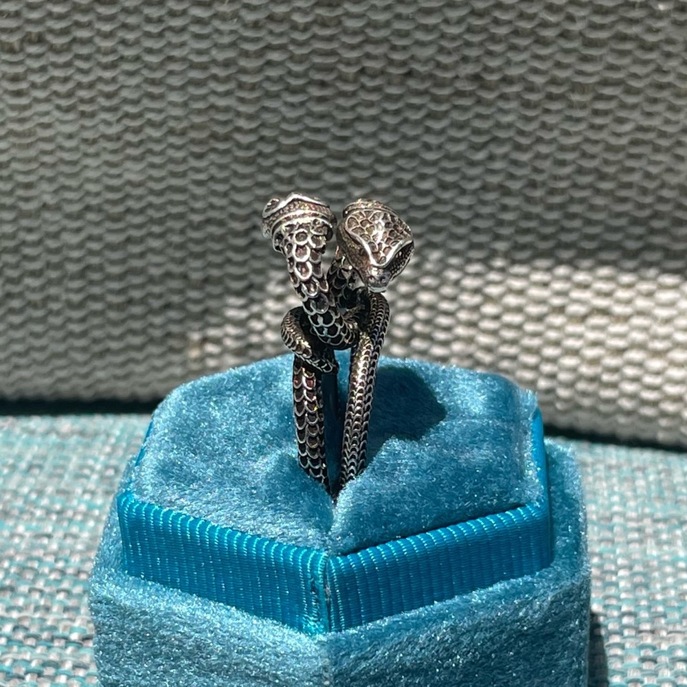 Gucci double serpent ring - Picture 10 of 11